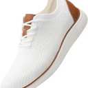 VILOCY Men's Casual Dress Sneakers Lace-Up Oxfords Business Mesh Breathable Walking Shoes Tennis Comfortable, 11.5