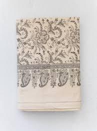 Tablecloth, size 70"x70", Beige, Flower