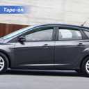 Window Visors Rain Guards Shield for 2012-2018 Ford Focus Sedan & Hatchback, Out-Channel Window Vent Wind Deflectors Visors Shades for 12-18 Focus (Not for Focus RS & ST)