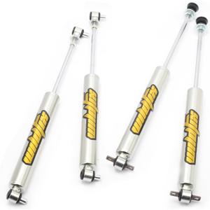 2.5-4inch Lift Front and Rear Shocks for Jeep Grand Cherokee WJ 1999-2004, Zinc Plated Coating, 4 Pieces Pack 2.5-4inch Lift Front and Rear Shocks for Jeep Grand Cherokee WJ 1999-2004, Zinc Plated Coating, 4 Pieces Pack