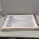 upsimples 18x24 Picture Frame, Display Pictures 16x20 with Mat or 18 x 24 Without, Wall Hanging Poster Frames, Bronze, 1 Pack