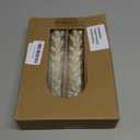 4 Pcs 10 Inch Christmas Tree Candles, Premium Natural Unscented Beeswax Christmas Tree Shaped Taper Candles with Cotton Wick, for Xmas Holiday Decor Party Banquet, Gold