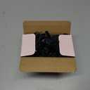 BLEUM CADE 2Pcs 16.4Ft Flower Garland Artificial Rose Vines for Bedroom, Cute Fake Hanging Flower Vines Floral Garland Decorations for Halloween Wedding Party Wall Room Decor Aesthetic (Black)