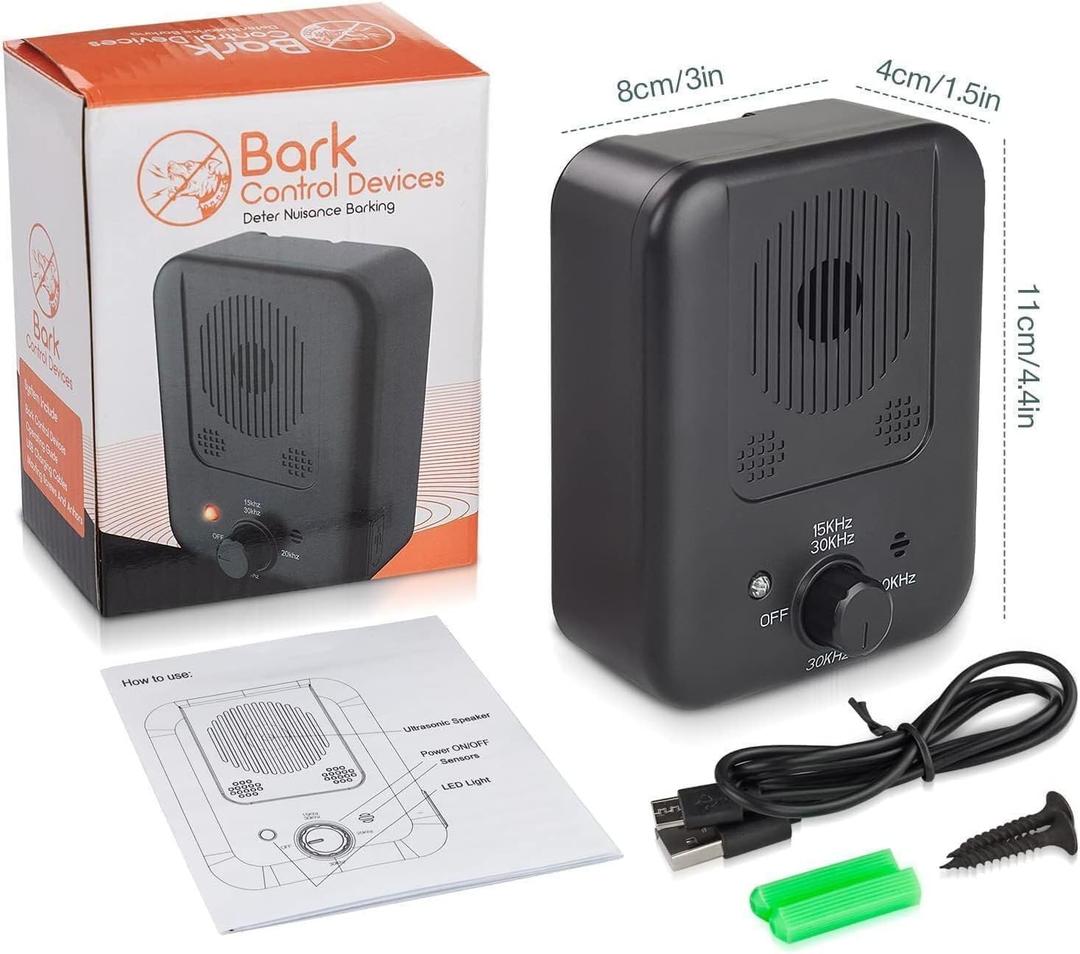 Anti-Noise Pet Training Device Dog Bark Control Stop Repeller Anti-Barking Tool