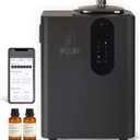 HVAC Diffuser Scent System Whole House - 6000 Sq Ft,Metal,Ultra Quiet,Safety Lock,Bluetooth App,Hotel Commercial Collection Diffuser Machine - Black