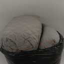 WhatsBedding Memory Foam Body Pillow for Adults, Long Pillow for Sleeping, Full Body Pillow for Bed - Dark Grey