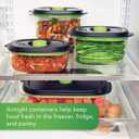 FoodSaver Preserve & Marinate Vacuum Containers, 10 Cup, BPA-Free, Dishwasher Safe, Clear