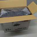 MIZOK 28x44in Carbon Pee Pads for Dogs Extra Long, Charcoal Odor Eliminating Dog Pads Heavy Absorbency for Up to 12 Cups Liquid with Quick Dry & Leak-Proof Disposable (25 Counts)