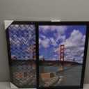 LUCKYLIFE 16x24 Frame in Black, Gallery Frame for Wall Mounting, 2 Pack