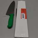 10 inch Japanese High Carbon Stainless Steel Chef Knife, Professional Sharp Wide Cook Knife with Non-slip Ergonomic Handle, for Kitchen Home Restaurant (Green)