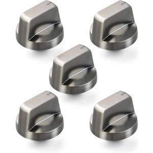 DG94-01480A Stove Knobs Replacement Parts for Samsung Range Stove Top Burner Knob Samsung NZ30K6330RS NZ36K6430RS 30/36 Inch Smart Electric Cooktop Knobnz930 5 Burner Control Assembly Knobs 5 Pcs