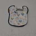 6 Pcs Baby Feeding Bibs Toddler Waterproof Bib Set with Crumb Catcher Pocket Infant Adjustable Baby Teething Bib Babies Food Bibs Keepsake Gift for Baby Shower Christmas New Year, 6-12 Months (Colorful)