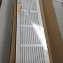 Fancat 30x6 Duct Opening | Steel Return Air Grille | Vent Cover Grill for Sidewall and Ceiling | HVAC Cold Air Intake Grille | White | Outer Dimensions: 31.75"W X 7.75"