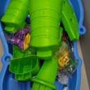 Step2 Rain Showers Splash Pond Water Table, Kids Water and Sand Activity Sensory Playset, Summer Outdoor Toys, 13 Piece Water Toy Accessories, For Toddlers 1.5+ Years Old, Blue & Green