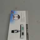 Digital Luggage Scale, 110lb Portable Suitcase Weight Scale for Travel with Backlit LCD, 4-Unit Switching, Non-Slip, Luggage Scale for Luggage, Backpacks, Packages (Battery Included)