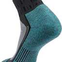 Balega Blister Resist Performance No Show Athletic Running Socks for Men and Women (1 Pair), Grey/Blue, Medium