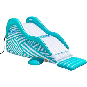 WOW Sports Wiggler Inflatable Sprinkler Slide with Center Bump - Garden Hose Attachment - Backyard Water Play - Kids & Adults