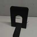 MaxGear 8.5 in Extra Large Heavy Duty Metal Book Ends, Black Universal Premium Bookends for Shelves, Non-Skid Bookend, Book Stopper for Books/Movies/CDs/Games, 8.5 x 5.9 x 7.8 in, 2 Pairs/XL