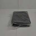 Dish Drying Rack for Kitchen Counter, Stainless Steel Drainer Anti Rust, Smart Drainage System Drainboard with Detachable Cutlery Holder, Handwash Dish Helper for Home, Apartment Space Saving (11"W x 15"L, Black)