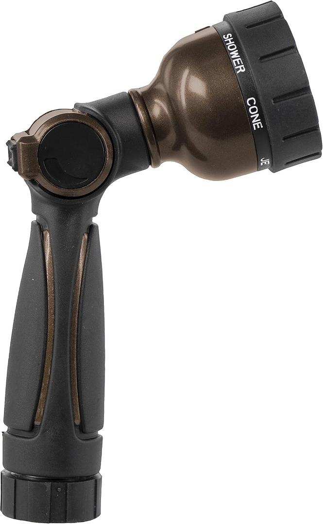 Orbit 26143 7-Pattern Zinc Thumb Control Nozzle w/Swivel