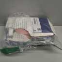 Cotton Compression Socks Women&Men with Grips Non Slip 15-20mmHg Knee High Graduated Sock for Nurse, Pregnancy, Yoga (Small-Medium, 01-3 Pairs-white Pink Blue)