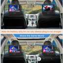 Car DVD Player Dual Screen, FANGOR 7.5 Inch DVD Player for Car Play The Same or Two Different Movies with Headrest Straps, Support Last Memory, AV Out/in, USB/SD Card, All Regions