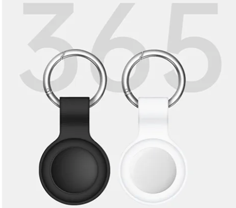 Air Tracker Tags 2 Pack[Apple MFi Certified] (iOS Only), Bluetooth Tracker for Apple Find My, Key Finder and Item Locator Smart Tag for Vehicles, Wallet, Keys, Luggage, Suitcases