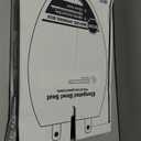 KOHLER 20110-0 Brevia, Slow Close Toilet Seat, Elongated Toilet Seat, Grip-Tight Bumpers Quick-Attach Hardware, White