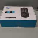 Veise VE06-H Smart Front Door Lock Set, App Control, Keyless Entry Deadbolt with Lever Handle, Electronic Digital Touchscreen Keypad, Auto Lock, Easy Install, Matte Black