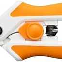 Fiskars Micro-Tip Spring Assisted Scissors, Precision Cutting Stainless Steel Blades, Comfort Handle, Cut Details in Fabric, Sewing Scissors and Arts and Crafts Tools