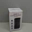 ROSEKM Humidifiers for Bedroom (1.1L), Small Cool Mist Humidifier for Home Plant and Baby Nursery, Quiet Ultrasonic Humidifier with 360 Nozzle, Auto Shut-Off, Filterless, Black