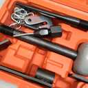 13pcs Slide Hammer Dent Puller Set, Automotive Dent Remover with 10lbs Slide Hammer Universal Slide Hammer Auto Body Truck Repair Tool Kit with Carrying Case