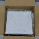 6 Inch Hooded Wall Vent Cover, Dryer Wall Vent Cover Outside with Screen & Damper, Wall Exhaust Vent Cover, Outdoor Air Vent Cap for Range Hoods/Kitchen/Bathroom/Laundry/Basements/Garages, White