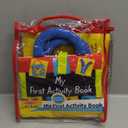 Melissa & Doug Ks Kids My First Activity Book 8-Page Soft Book for Babies and Toddlers Early Learning Developmental Plush Soft Activity for Babies and Toddlers