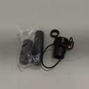 Alomejor Half Throttle Electric Speed Throttle Modified Thumb Throttle Part for Mid Drive Motor with 3pin Connector