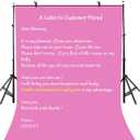 2 x 5x7ft Photography Studio Non-Woven Backdrop Millennium Pink Backdrop Solid Color Backdrop Simple Background