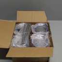 12oz/4 Pack Wine Tumbler Glasses with Lid Stemless Double Wall Vacuum Stainless Steel Travel Tumbler Keeping Cold & Hot for Wine,Coffee,Cocktails,Christmas Drinks-Family and Gifts(Multi color-7)