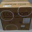ECO BOOM Unbleached Bamboo Toilet Paper, 48 Mega Rolls, 100% Tree-Free 3-Ply, Plastic-Free Packaging, 360 Sheets | PFAS Free, BPA Free, Septic Safe & FSC Certified