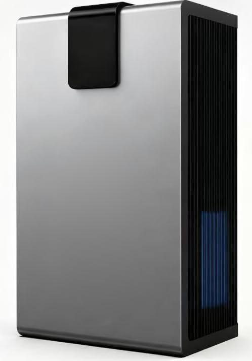 PSOS Dehumidifier, Dehumidifiers for Home, 98 OZ Water Tank, (1000 sq.ft) Quiet Dehumidifier for Basement Bedroom Bathroom with Humidity Display, Auto Shut Off, Relaxing 7 Color Ambient Light(Gray)