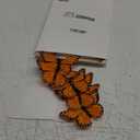 Chuangdi Feather Monarch Butterfly Christmas Decorations 3size Artificial Monarch Butterfly 3D Realistic Wall Decor for DIY Craft Wedding Party Christmas Tree Decor(Orange,36 Pcs)