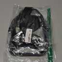 Clear Bag Stadium Approved with Front Pocket,Clear Crossbody Purse Bag for Women Men for Concerts Sports Festivals (Black)