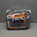 VANSOFY Recliner Cover, 3-Pieces Stretch Reclining Couch Covers with Pockets Reclining Sofa Slipcovers 3 Seater Soft Washable Furniture Protector for Dogs Cats(Dark Gray)