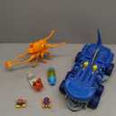Monster Jam Mini Jams Megalodon Squid Takedown Monster Trucks Playset, One Size