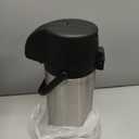 Airpot Coffee Dispenser Thermal with Pump,3L/102 Oz Insulated Stainless Steel Large Airpot Coffee Carafe Lever Action for Hot/Cold Water,Thermal Carafe for Hot Cocoa for Parties (101.4 Ounces)