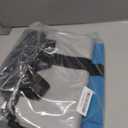 CIVJET 2PK Insulated Grocery Tote Bags, Large Reusable Cooler Bags with Zipper, Leakproof Thermal Shopping Bags for Food Delivery, Beach, Travel & Picnic, Collapsible, Grey & Blue (One Size)