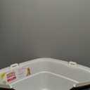 Natures Miracle Hooded Corner Litter Box, With Odor Control Charcoal Filter (P-5915)