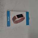 Amzpas Mesh Wristband for Fitbit Charge 4/3 - Stainless Steel with Magnet Clasp for Women & Men