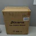 Alcarin Ice Cream Maker with 1 Pint (Not Freezer), Frozen Treat Machine | Homemade Ice Cream Machine, Gelato, Slushie, Yogurt, Sorbet, 10 Pre-set Programs, Respin & Minx-in Function