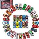 ZHFUYS 36PCS Metal Pull Back Cars Toy for Kids, Toy Cars for Kids Ages 3-8, Race Cars Party Favors for Kid Toys, Party Favors Birthday Gift for Boys Girls