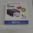 Uniwork T220 220XL Ink Cartridge, Remanufactured 220XL Ink Cartridge Replacement for Epson 220 XL 220XL T220XL use for Workforce WF-2750 WF-2760 WF-2630 WF-2650 WF-2660 XP-320 XP-420 Printer (5 Pack)